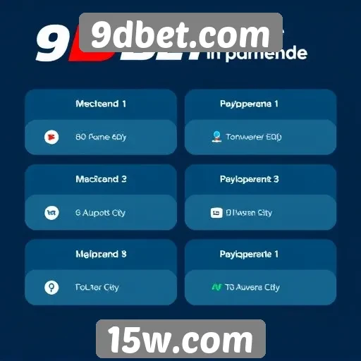 Métodos de pagamento disponíveis no 9dbet.com