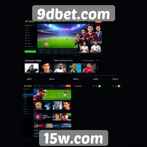 A evolução do design do site 9dbet.com